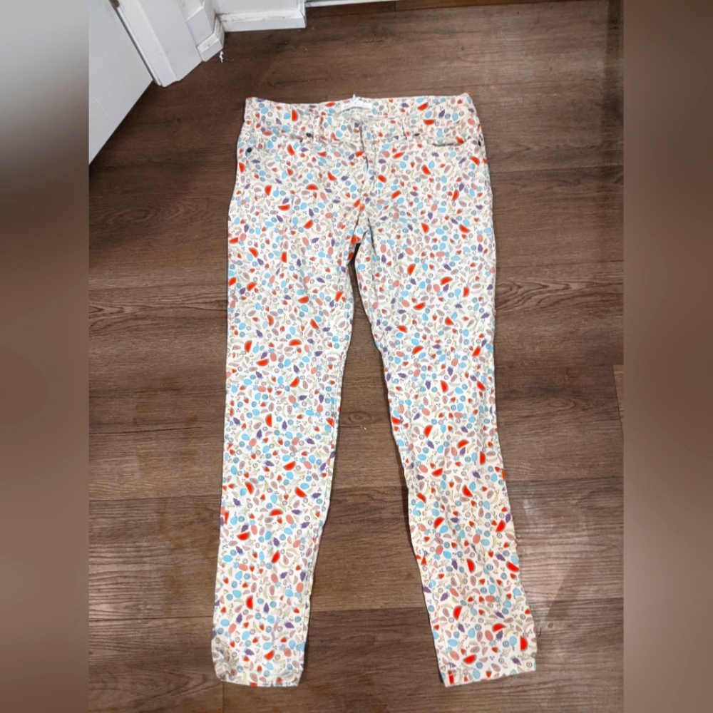 BCBG Fruit Prints Women's Ankle Pants